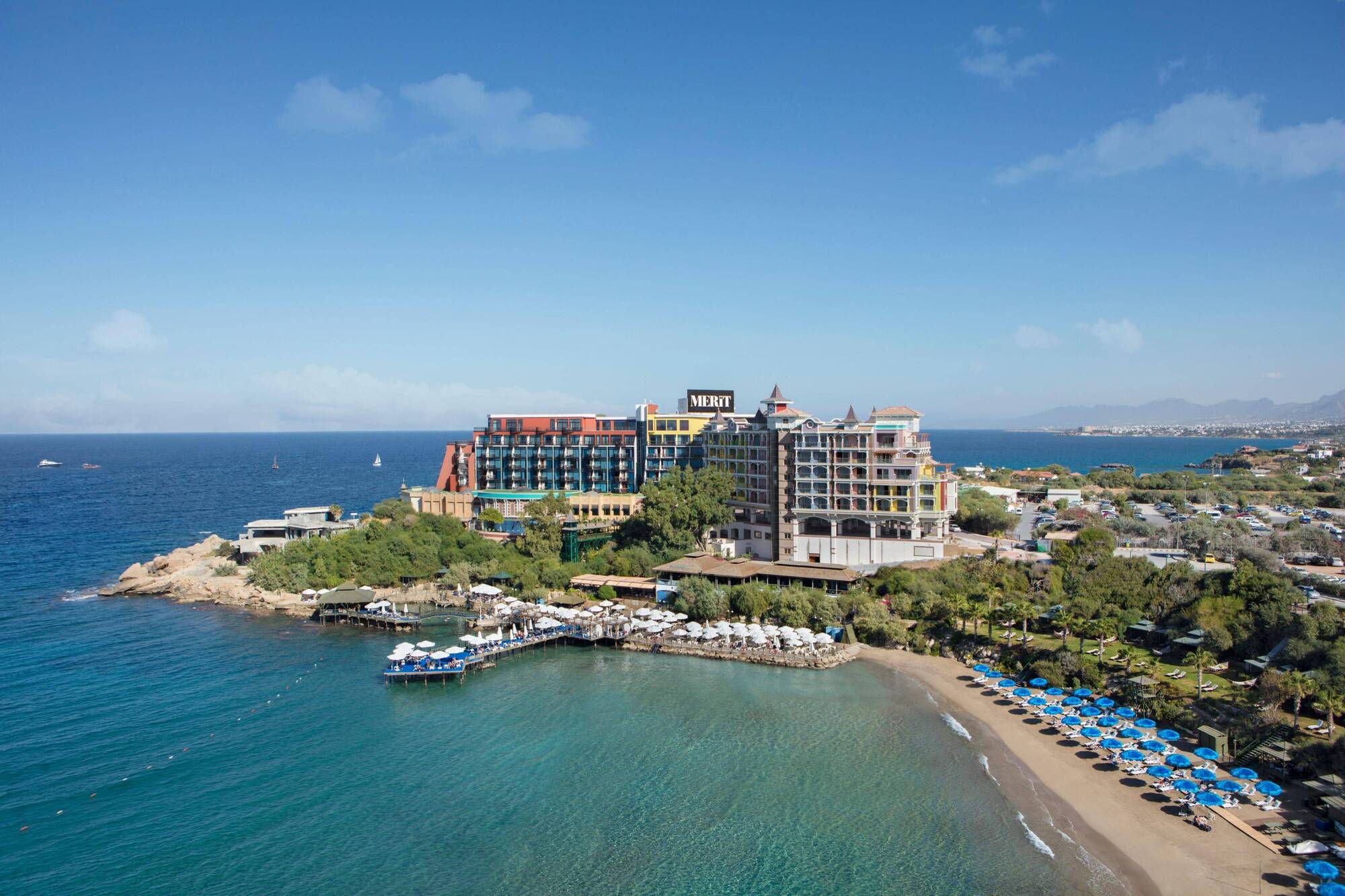 Merit Crystal Cove Hotel Casino & Spa Kyrenia  Exterior photo